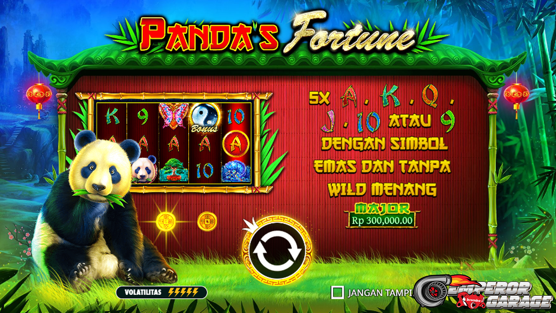 Seru Abis: Slot Panda's Fortune Bawa Keberuntungan Apa Saja