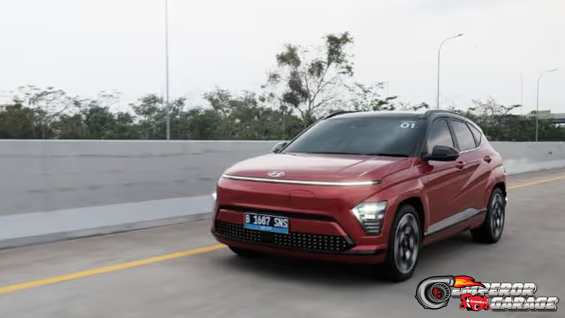 Performa Hyundai Kona Electric di Perjalanan Panjang Jawa