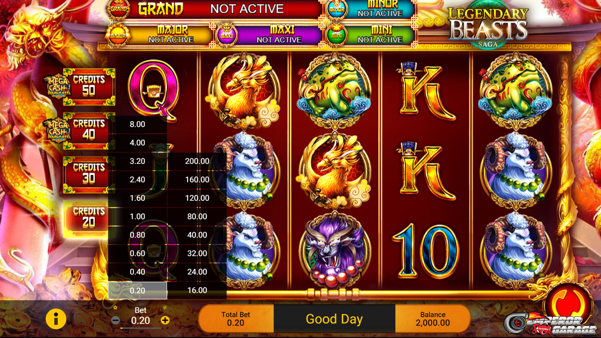 Slot Legendary Beasts Saga: Epik Menuju Jackpot Menggiurkan